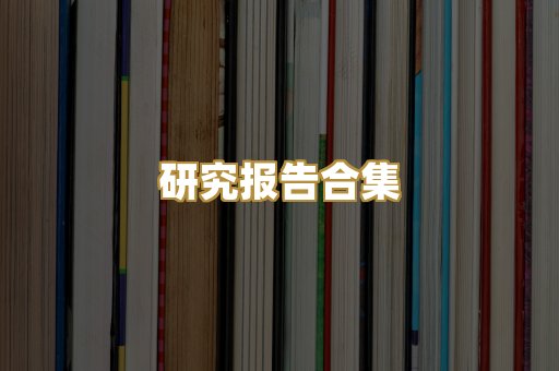 研究报告合集